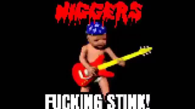 NIGGERS FUCKING STINK!