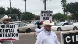 Circumcision Protest in Edinburg