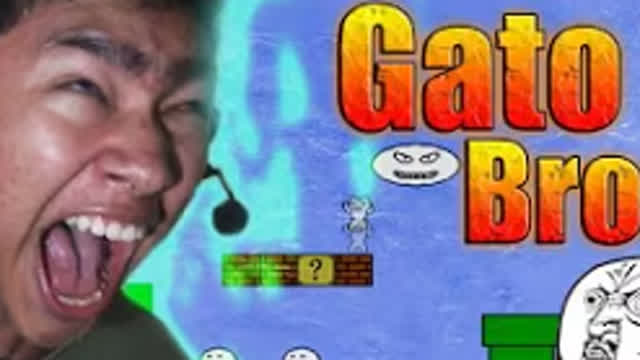 Gato Bros (Syobon Action) en español por fernanfloo