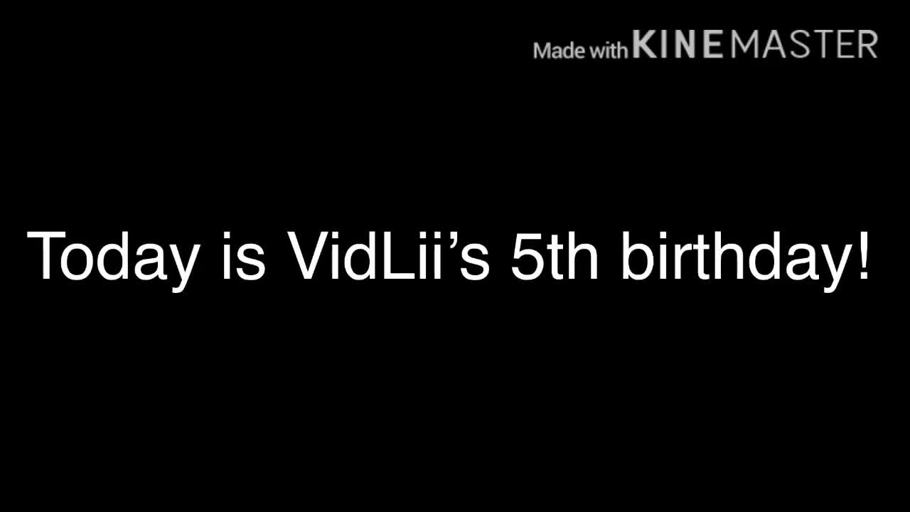 Today is VidLii's 5th birthday!