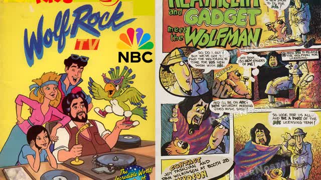 Wolf Rock TV (Obscured 80's Dic Entertainment Cartoon) Episode 1 - The Video Nappers