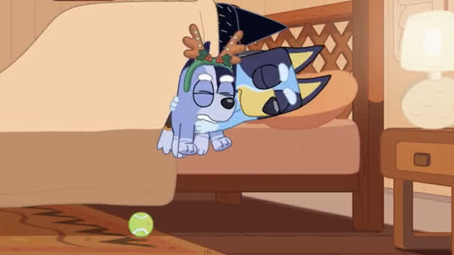 Bluey S1E52 Verandah Santa