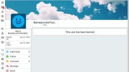 BarneyLovesYouIsBac you got banned!