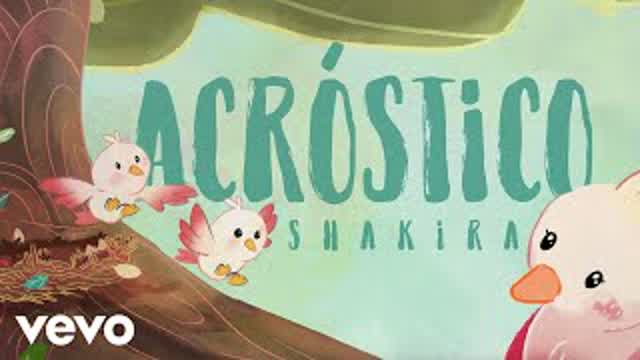 Shakira Acrostico Version Official Lyric Video