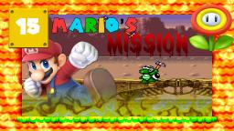 Let's Play Mario's Mission [SMW-Hack] Part 15 - Gegner-Bashing auf dem Zug