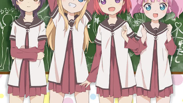 Yuru Yuri Season 1 Opening Intro - Yuriyurarararayuruyuri Daijiken