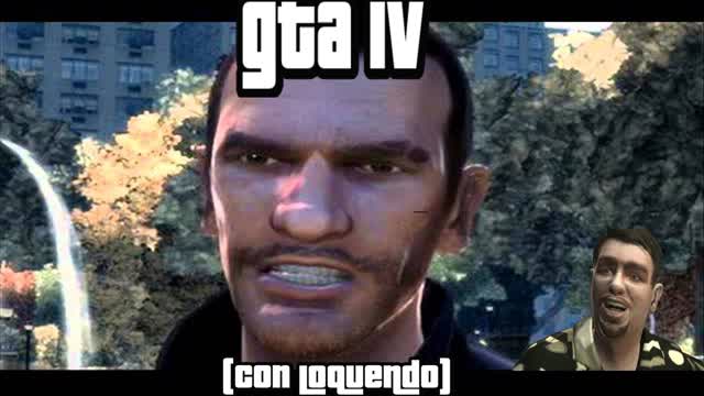 gta 4 loquendo - niko bellic escapa de serbia y logra llegar a liberty city (sale mal)