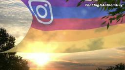 Flag and anthem of Instagram