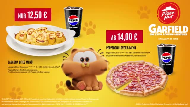 Pizza Hut X Garfield - Lasagna Bites