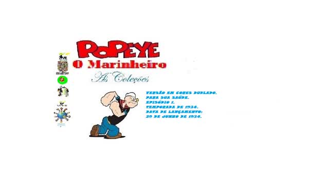 POPEYE O MARINHEIRO _ FORTE ATÉ FIM VERSÃO EM CORES DUBLADO