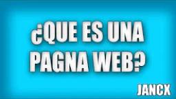 ¿Que es una pagina web?