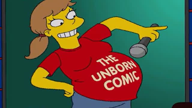 #205 - The Simpsons - The Unborn Comic