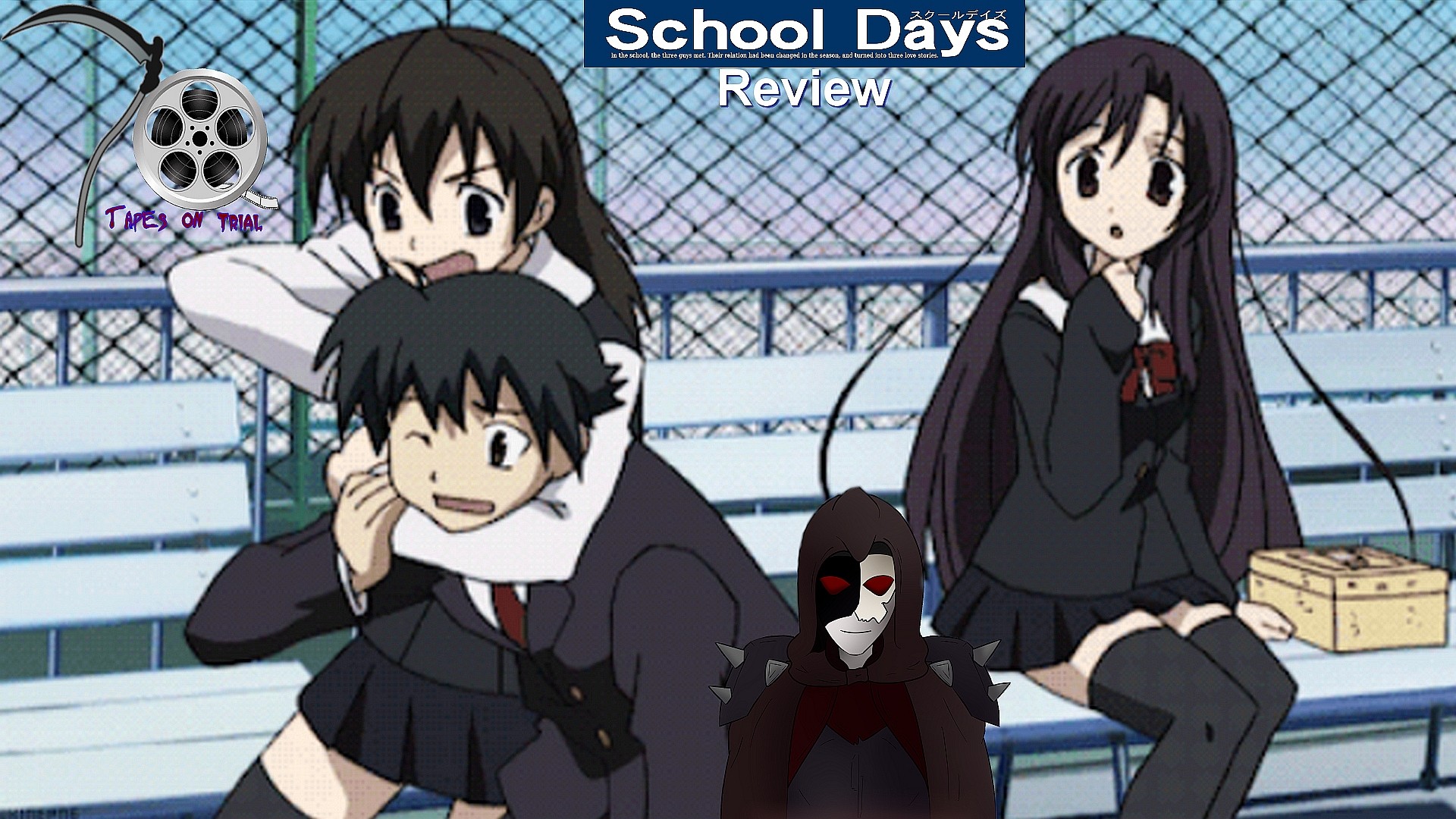 Tapes on Trial Episode 04 - School Days (Anime) Review