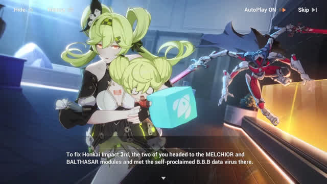 Honkai Impact 3rd - Salvation Log - 11. Casper 3-1 Target Crystal