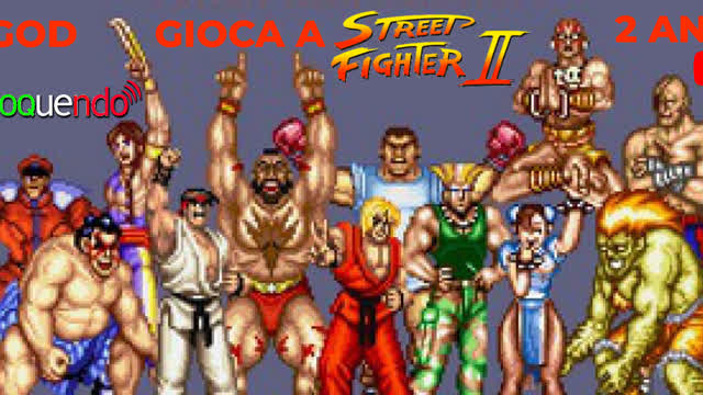 God gioca a Street Fighter II - Speciale 2 anni su Youtube!