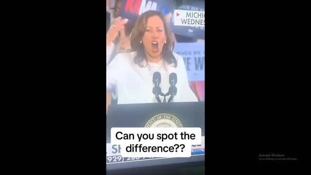 Kamala Harris exhibits remarkable parrot-like intelligence