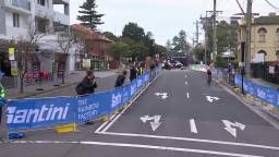 Selena Codric falls from her bicycle