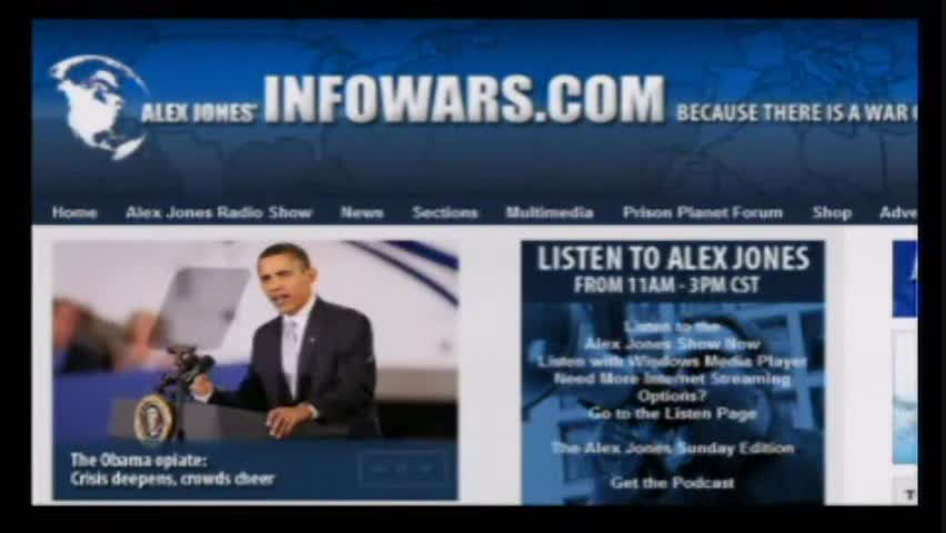 Alex Jones PWNS a Ninny Caller (8/6/2009)