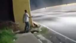 retard blows himself up with a grenade