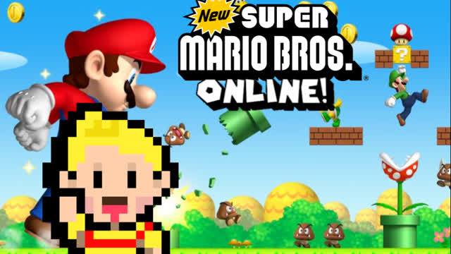 Let's Play New Super Mario Bros DS Online (1 Player)