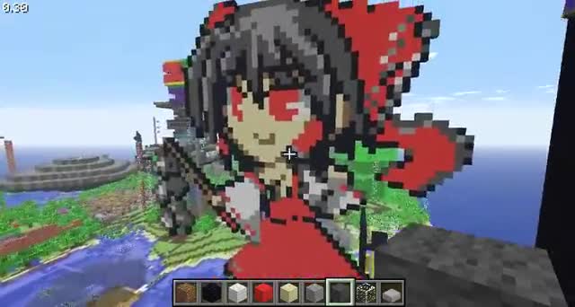 Minecraft -  Touhou Reimu