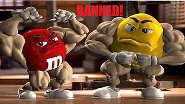 Lost offensive M&M's commercial