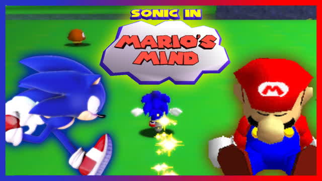 Sonic's Steuerung und SM64 passen nicht zusammen xD || Let's Play Sonic in Mario's Mind