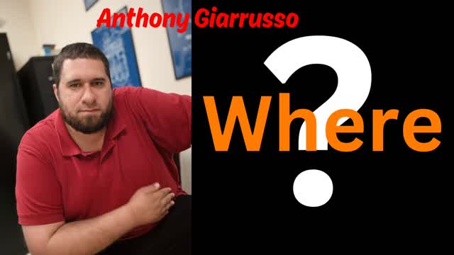 Anthony Giarrusso - Where