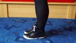 Jana shows her Adidas Hardcourt Defender shiny black