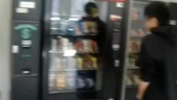 Kid breaks Vending Machine 