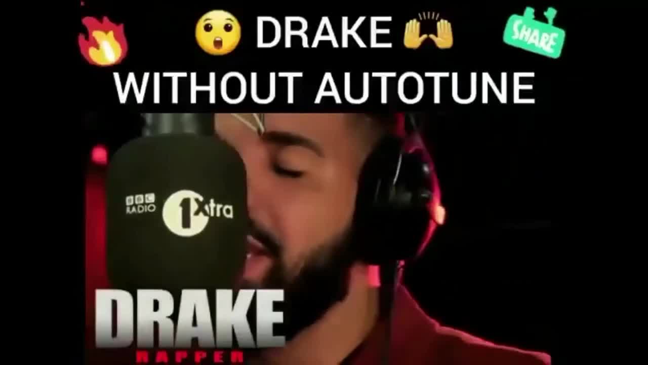 DRAKE WITHOUT AUTOTUNE 🤯🤯