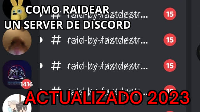 COMO RAIDEAR UN SERVER DE DISCORD