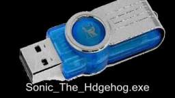 CreepyPasta: El pendrive azul (Juego alternativo de Sonic el erizo) ORIGINAL