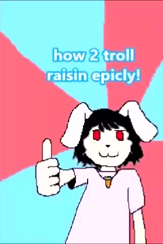 troll raisin