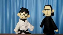 Potter Puppet Pals Short- Martial Arts