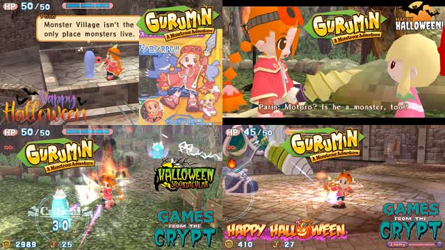 Games from The Crypt 2024: Gurumin: A Monstrous Adventure (PSP Version) Part 2 (B)