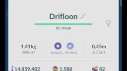 Pokémon GO-Shiny Drifloon