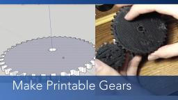 Make a Gear in SketchUp