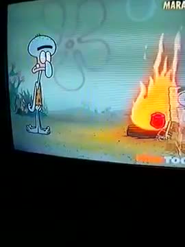 Spongebob recording on nicktoons from 2009 to 2014