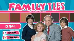 Family Ties Returns Season 1 DVD main menu