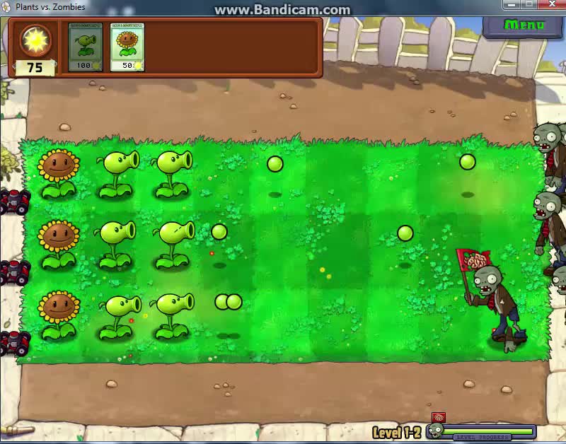 Let's Play Plants Vs Zombies #1 (BRAK COMMENTARY))