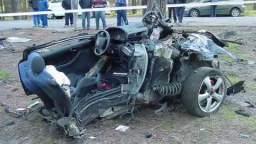 Audi A3 crash