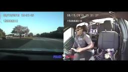 Dashcam Captures Moment SUV Crashes Into Tulsa Police Car