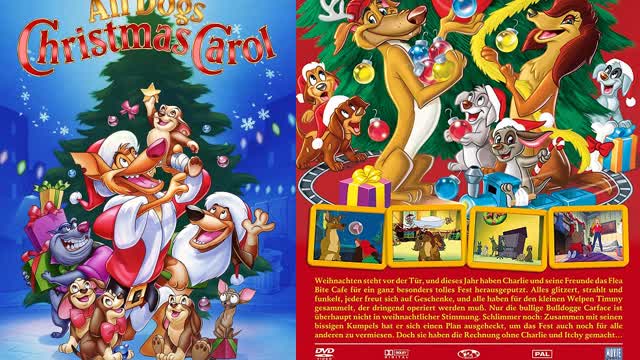 An All Dogs Christmas Carol (1998 Animated Christmas Movie) [1080p Blu-Ray Quality] Part 1