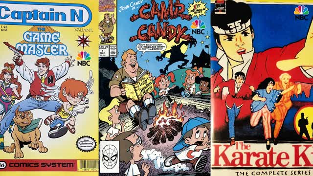 NBC Saturday Morning Cartoon Lineup Math Equation - What do John Candy,Captain N and the Karate Kid