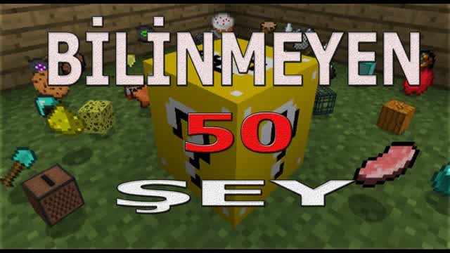 MineCraft' ta Bilinmeyen 50 Şey