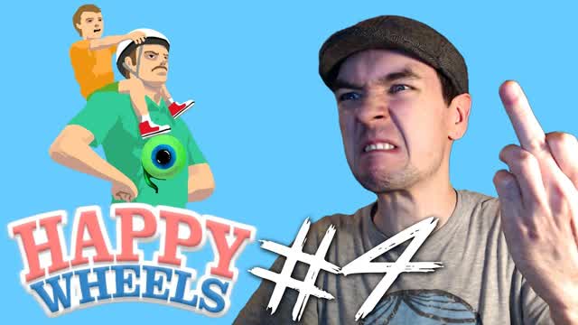 Happy Wheels - Part 4 | LEAVE BILLY BEHIND!!