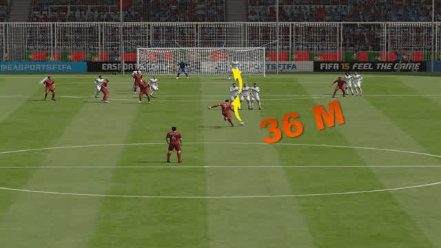 FIFA 15 Ronaldo Free Kick goal