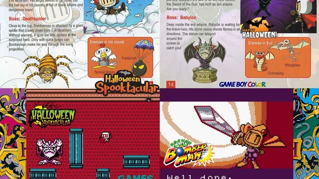 Pocket Bomberman (Game Boy Color) Part 2 - Count Babylon of Mountain Evil