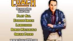 Coach Season 1 DVD main menu